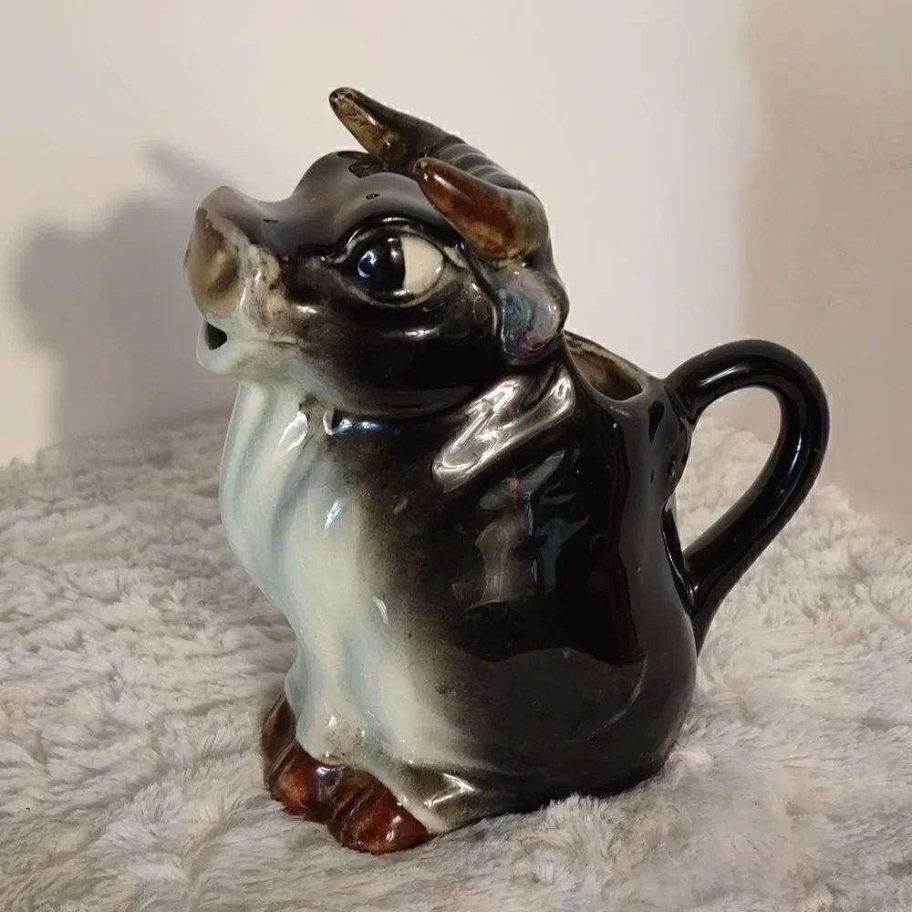 Vtg. Bull Creamer Made in Japan